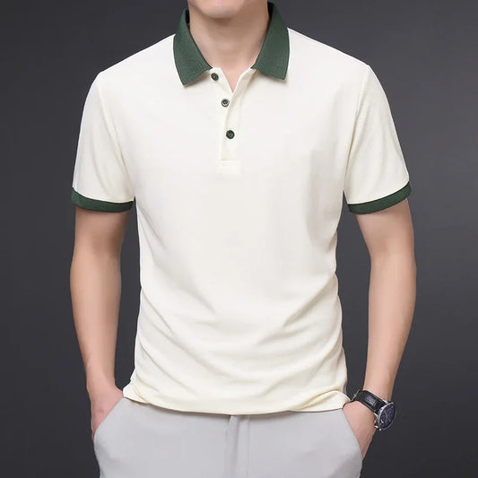 Men's Casual Short Sleeved Golf T-Shirt
