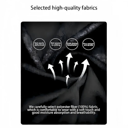 Men's Graffiti Bear Printed Comfortable and Breathable Round Neck T-shirt